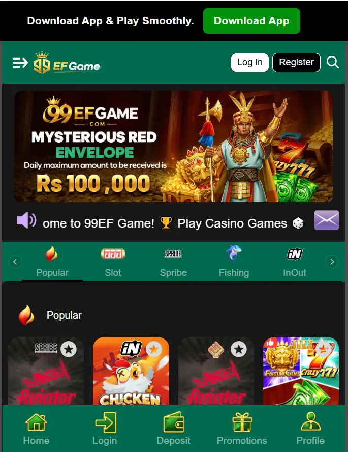 9EF Game App