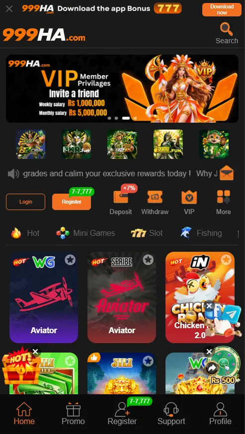 999HA Game App