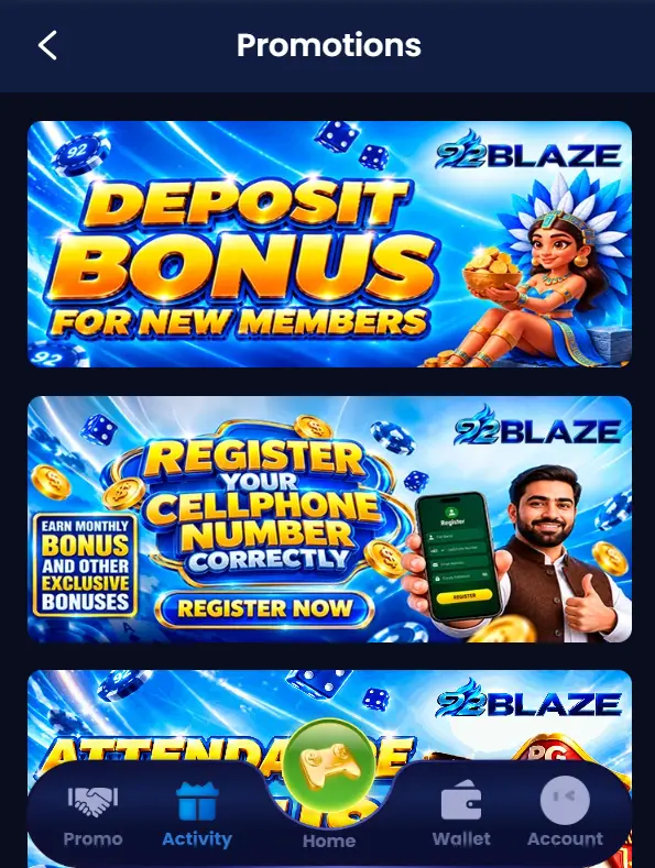 92BLAZE Game App