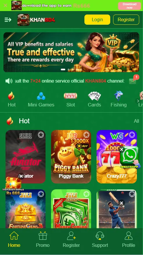 KHAN804 Game App
