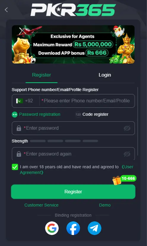 PKR365 Game App