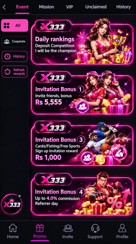 X333 Game App