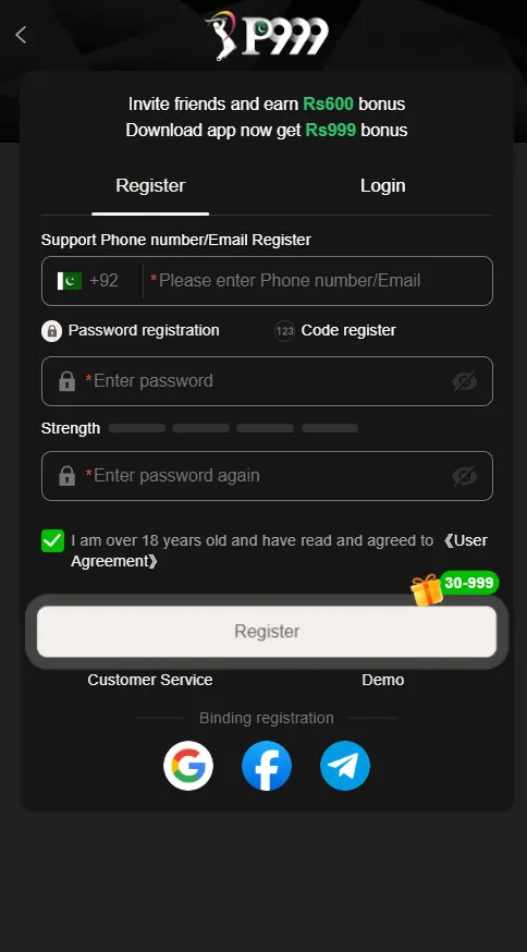 P999 Game App