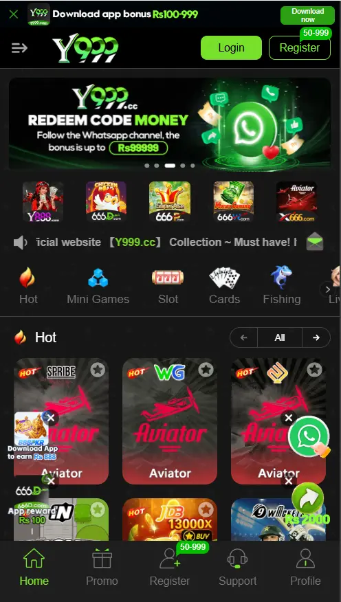 Y999 Game App