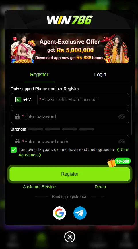 WIN786 Game App